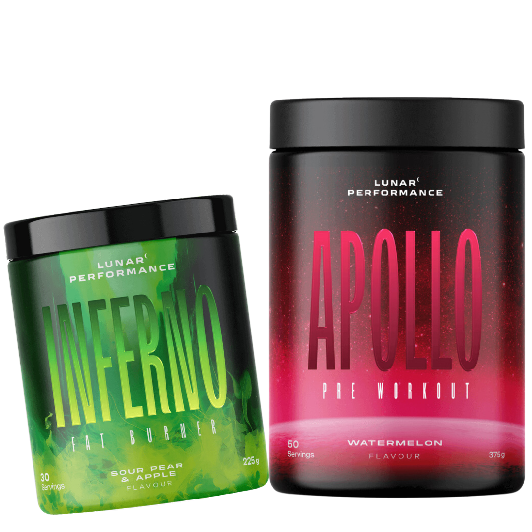 Apollo Pre Workout & Inferno Fat Burner - Energy, Focus & Metabolism Support