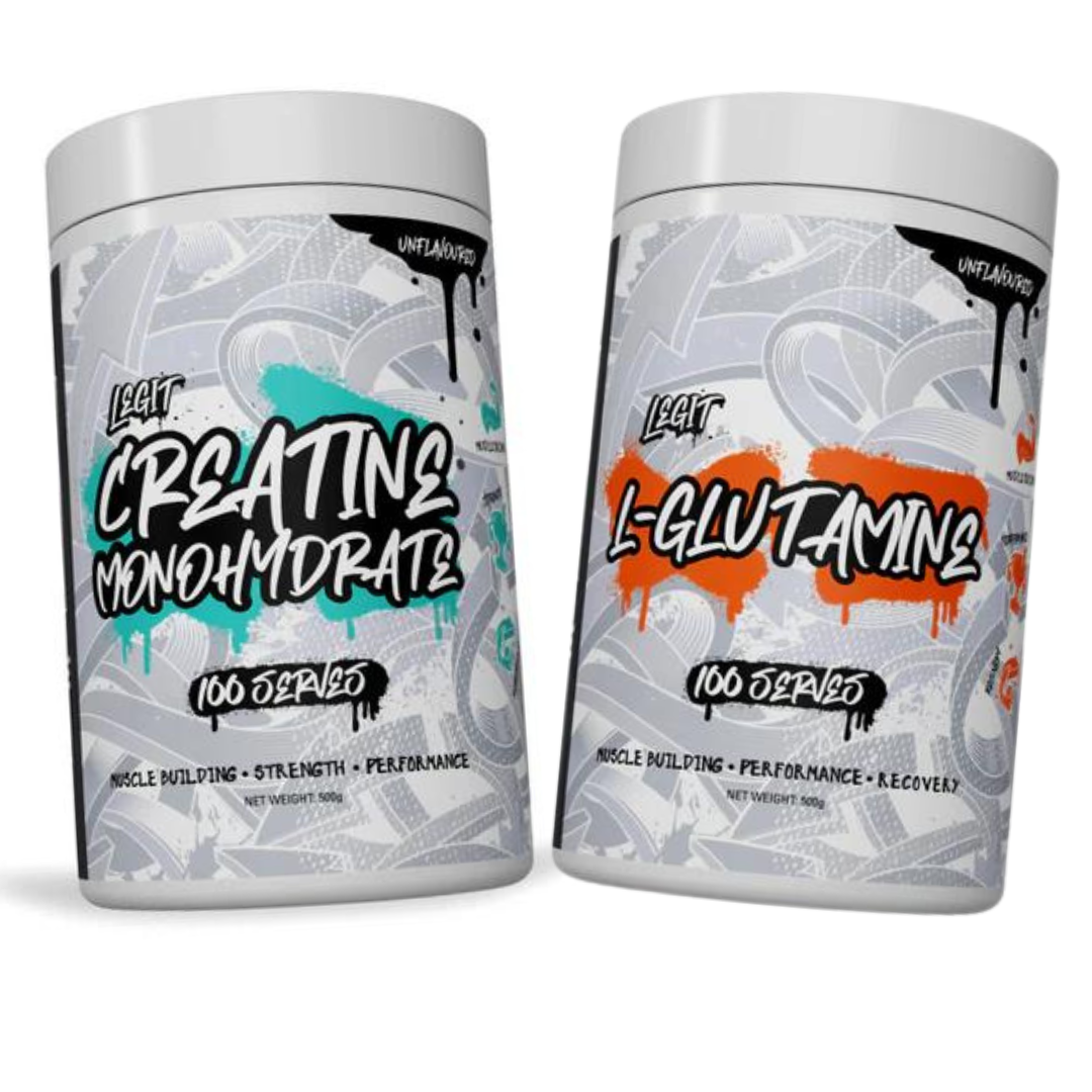 Creatine Monohydrate & L-Glutamine