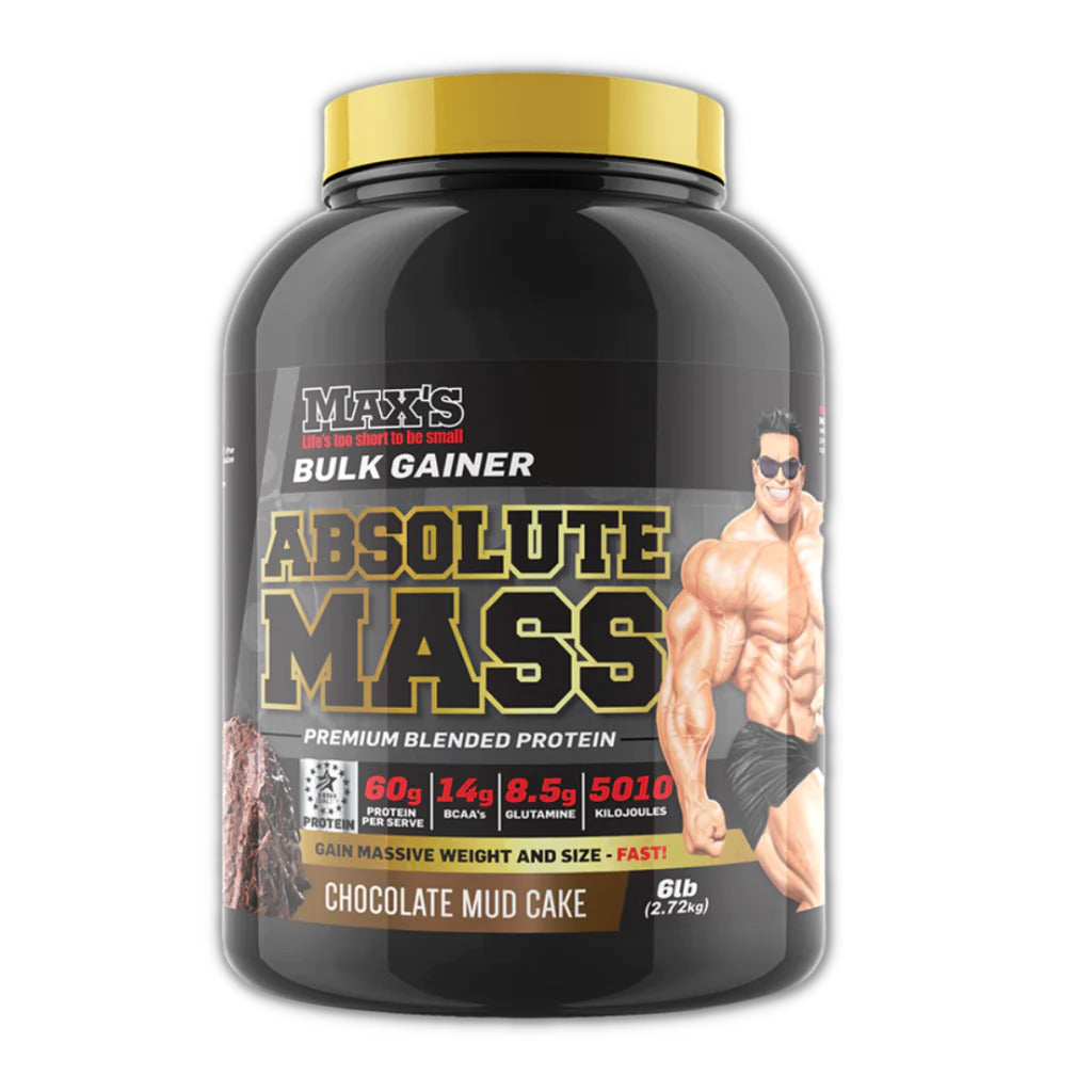 Max's Absolute Mass (2.7kg) – Mass Gainer Supplement