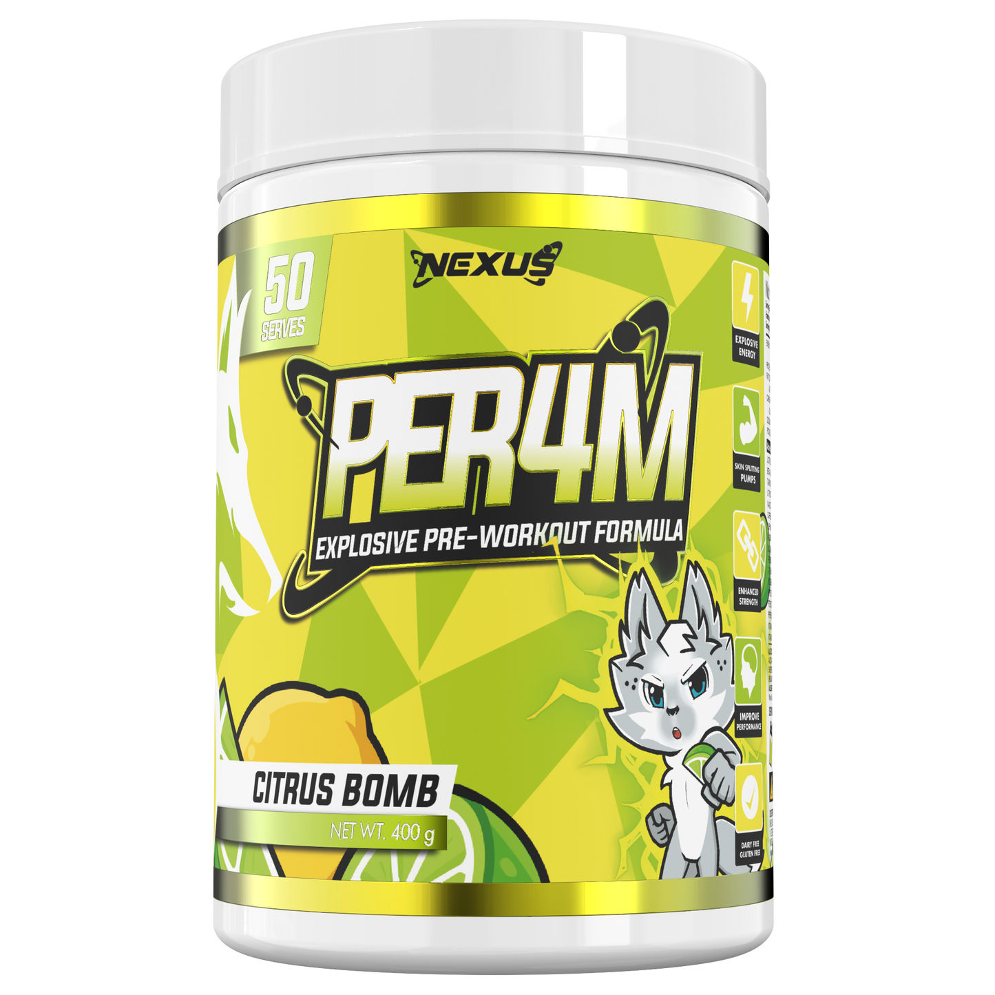 Per4m by Nexus – Pre-Workout for Energy & Performance