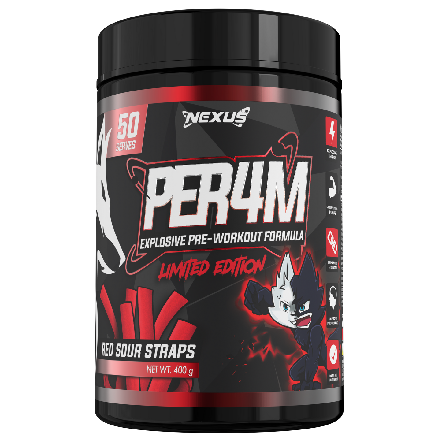 Per4m by Nexus – Pre-Workout for Energy & Performance