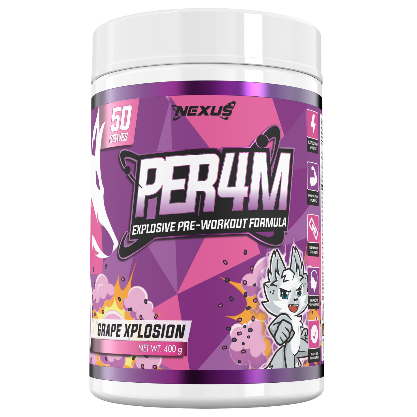 Per4m by Nexus – Pre-Workout for Energy & Performance