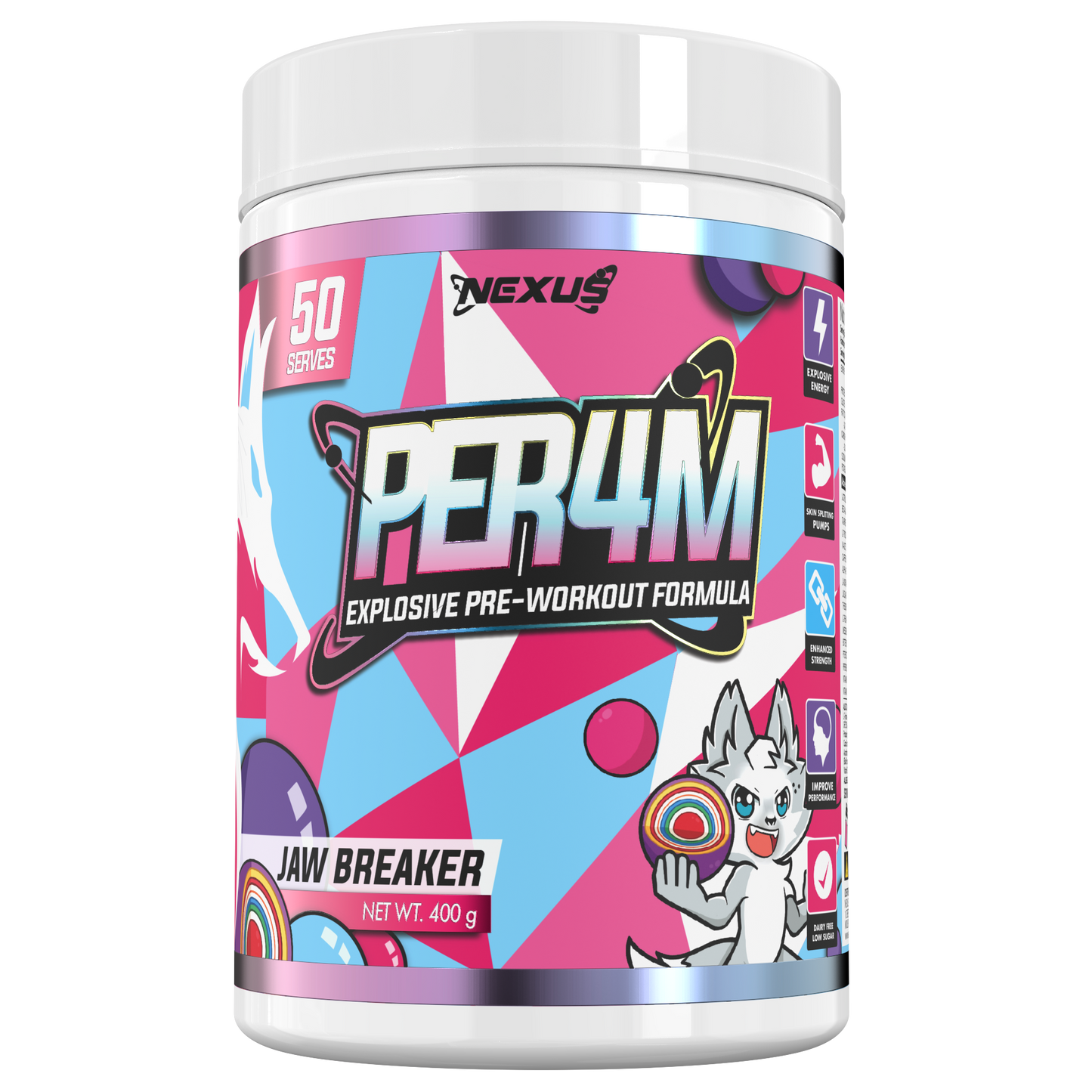 Per4m by Nexus – Pre-Workout for Energy & Performance