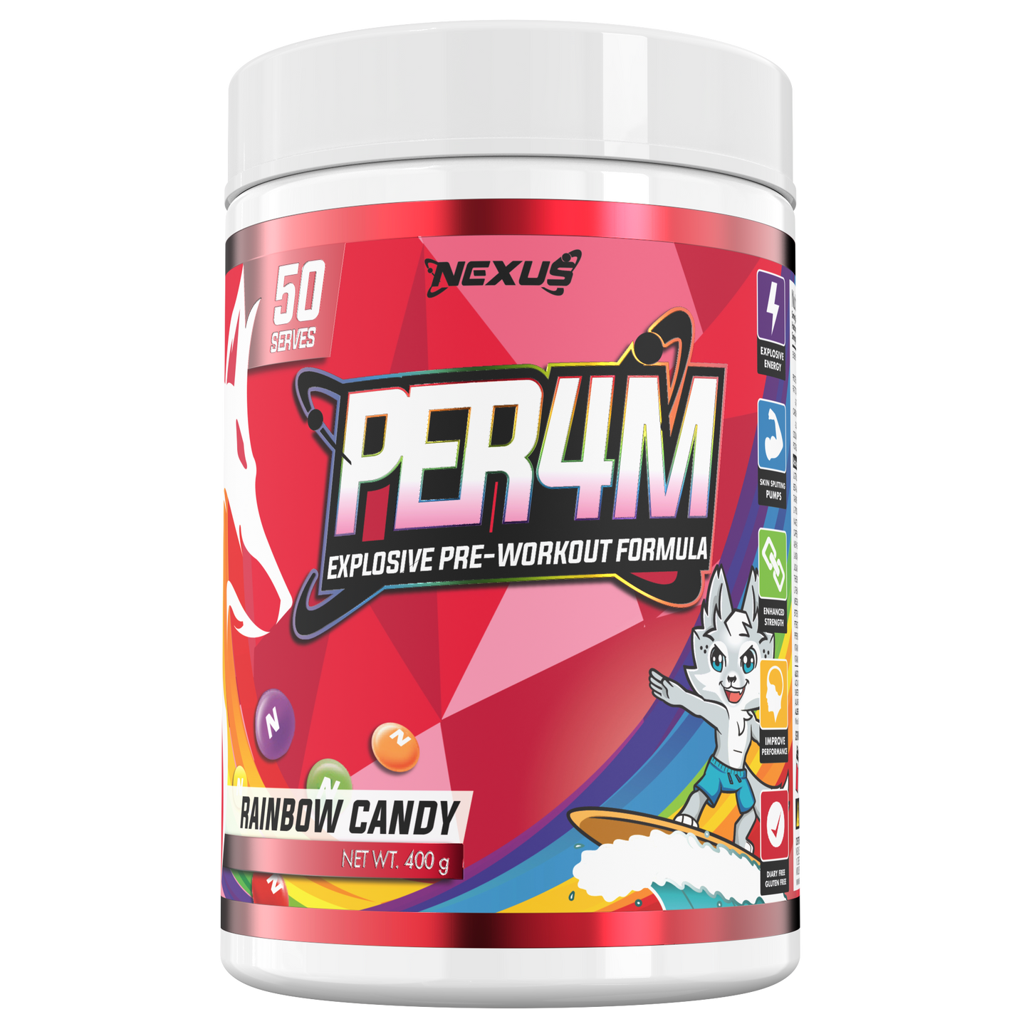 Per4m by Nexus – Pre-Workout for Energy & Performance