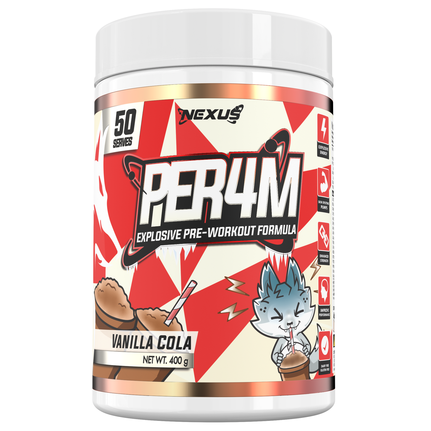 Per4m by Nexus – Pre-Workout for Energy & Performance