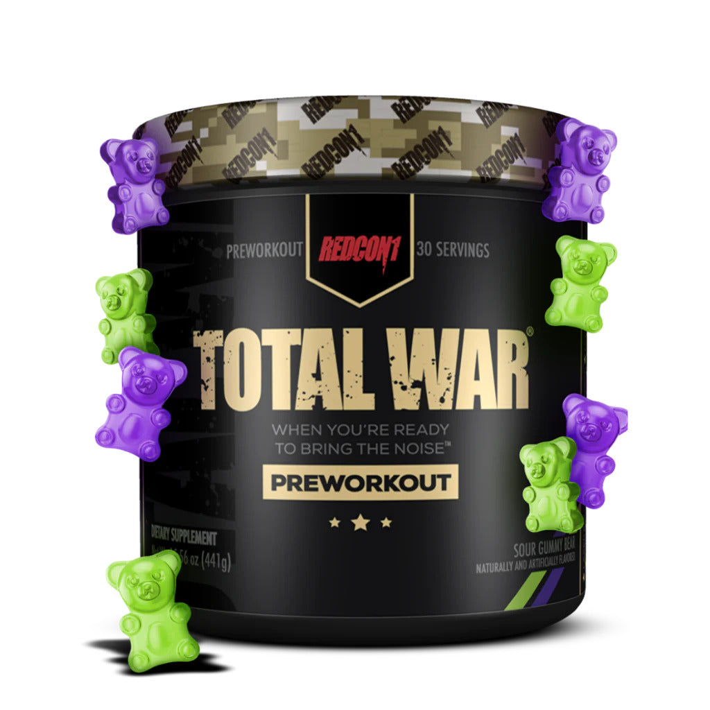 Redcon1 Total War Pre-Workout – 30 Servings (Multiple Flavors Available)