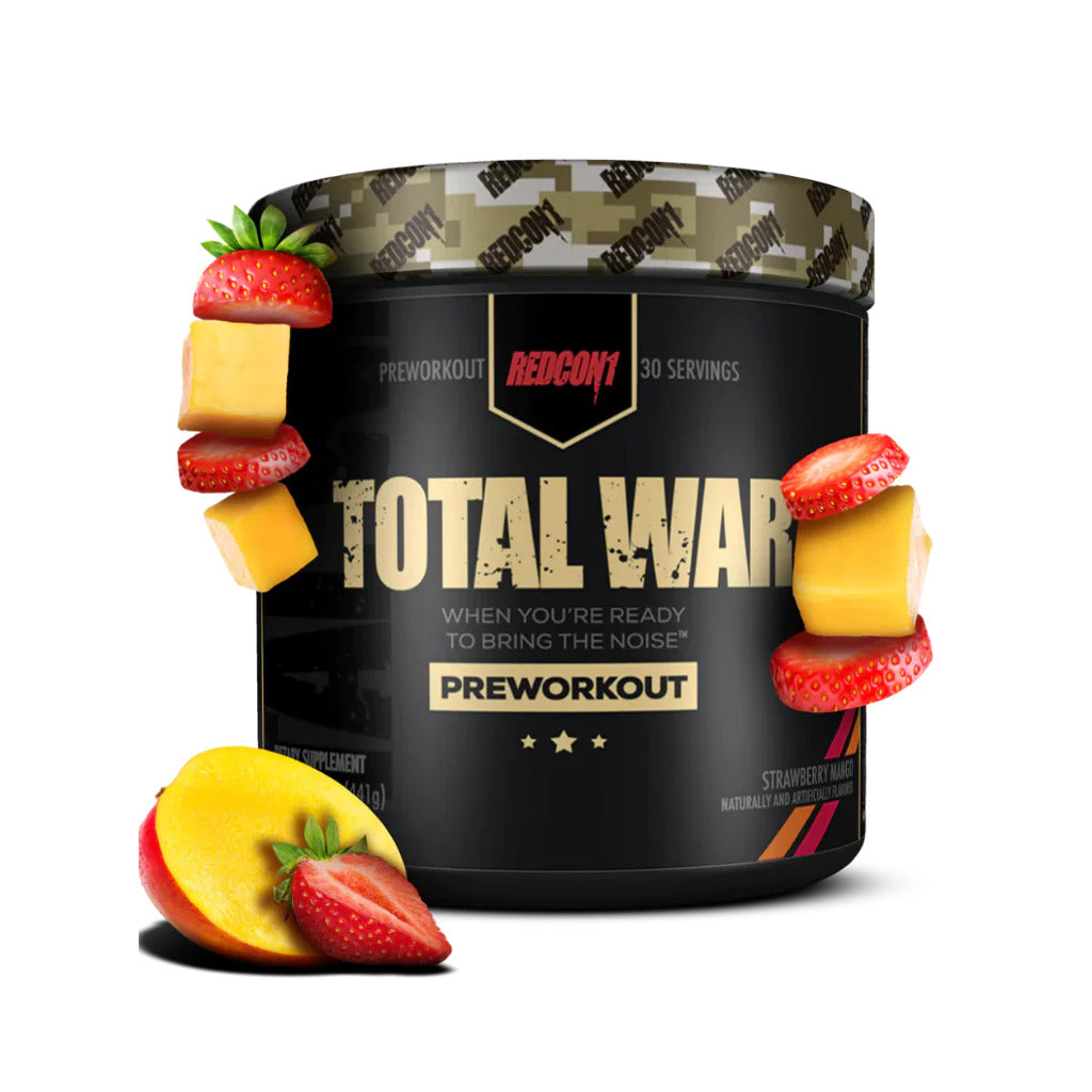 Redcon1 Total War Pre-Workout – 30 Servings (Multiple Flavors Available)