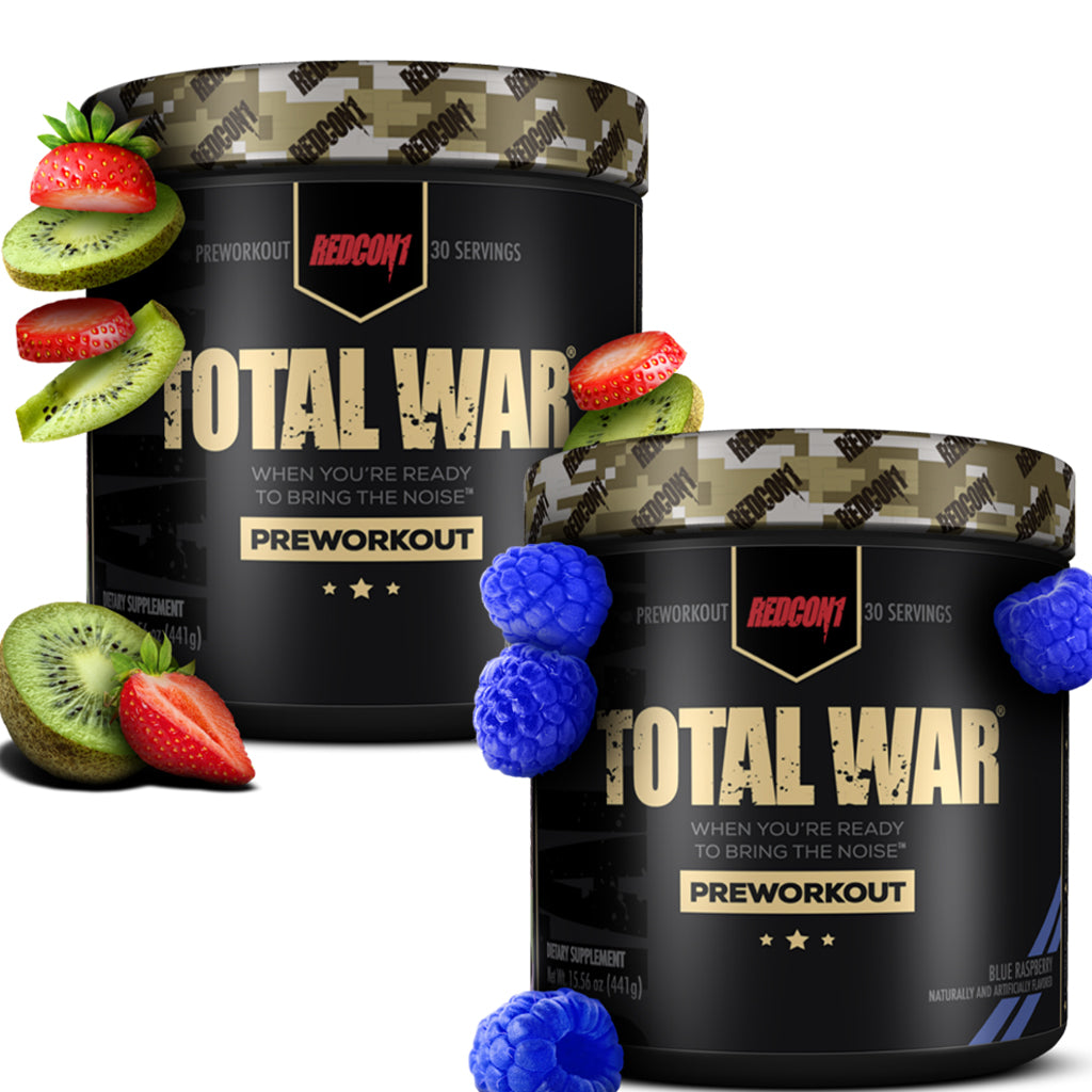 Total War Twin Pack - High-Intensity Pre-Workout for Energy & Focus